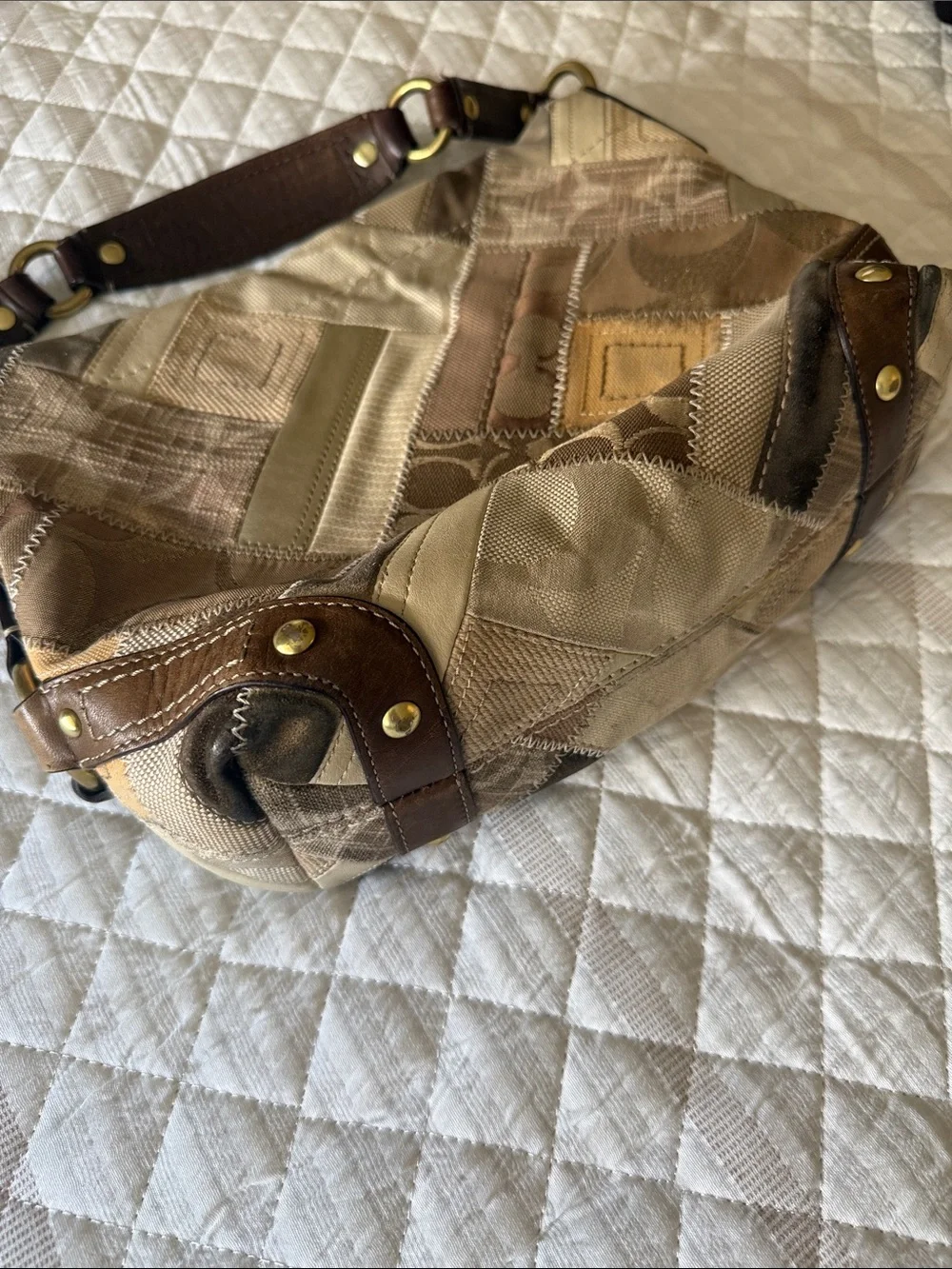Coach Vintage Patchwork Shoulder Bag